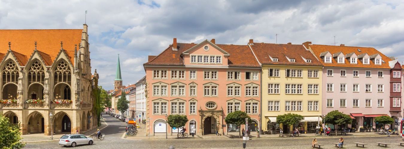 Panorama des alten Marktplatzes von Braunschweig