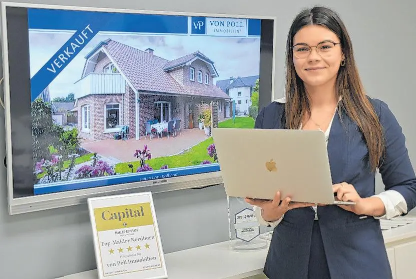 Vanessa Gense bei einer Präsentation. Foto: Andreas Meistermann