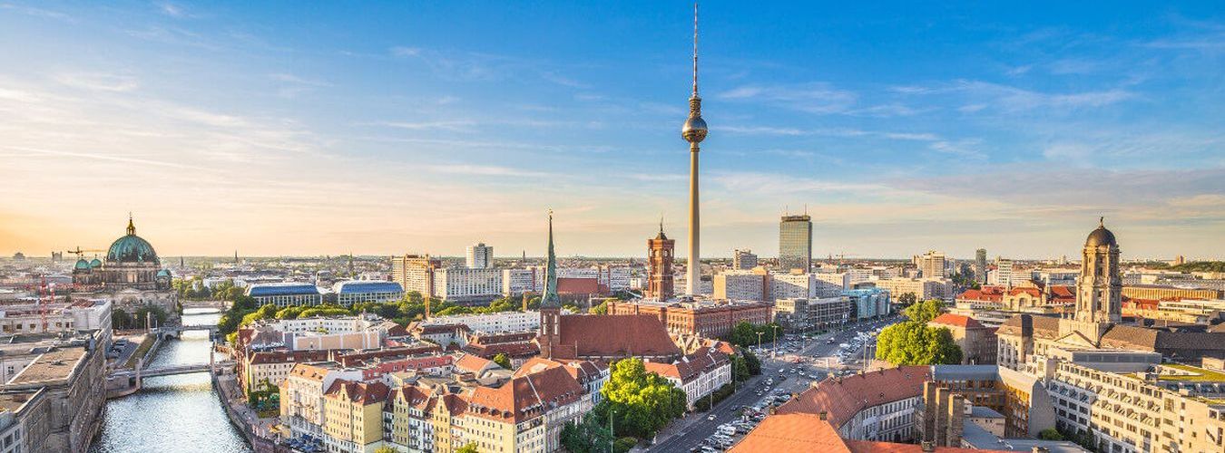 Panorama Ansicht von Berlin