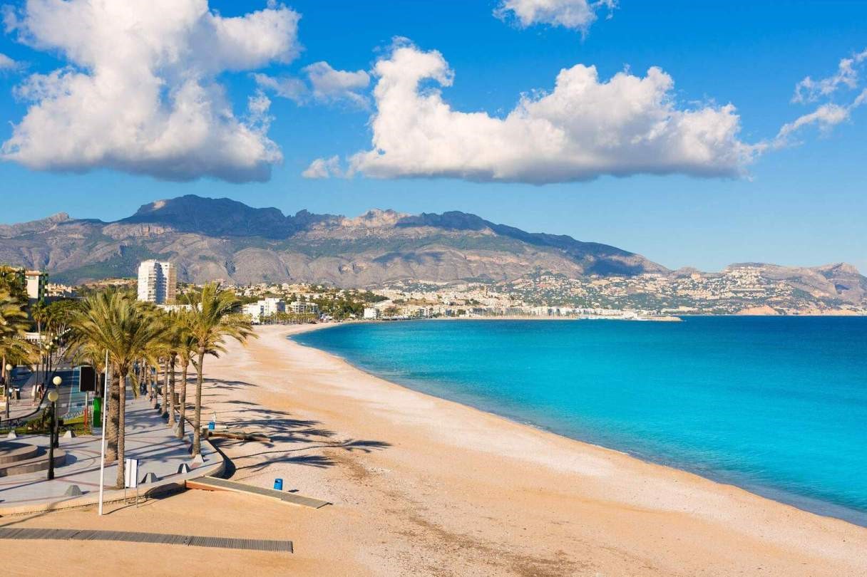 Beach on the Costa Blanca