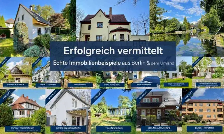 Ejemplos seleccionados de inmuebles recientemente vendidos en Berlín y alrededores