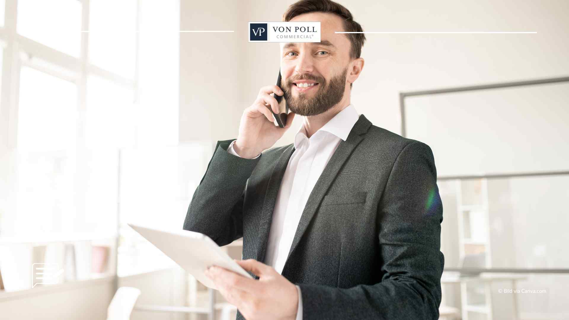 VON POLL Commercial Munich - Profit from the advantages of a commercial property in Neubiberg