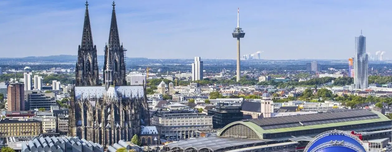 Kölner Dom Stadtpanorama
