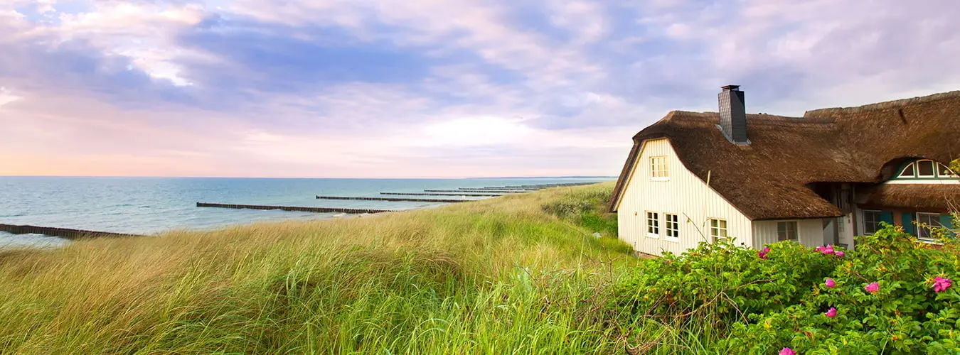 Haus an der Küste