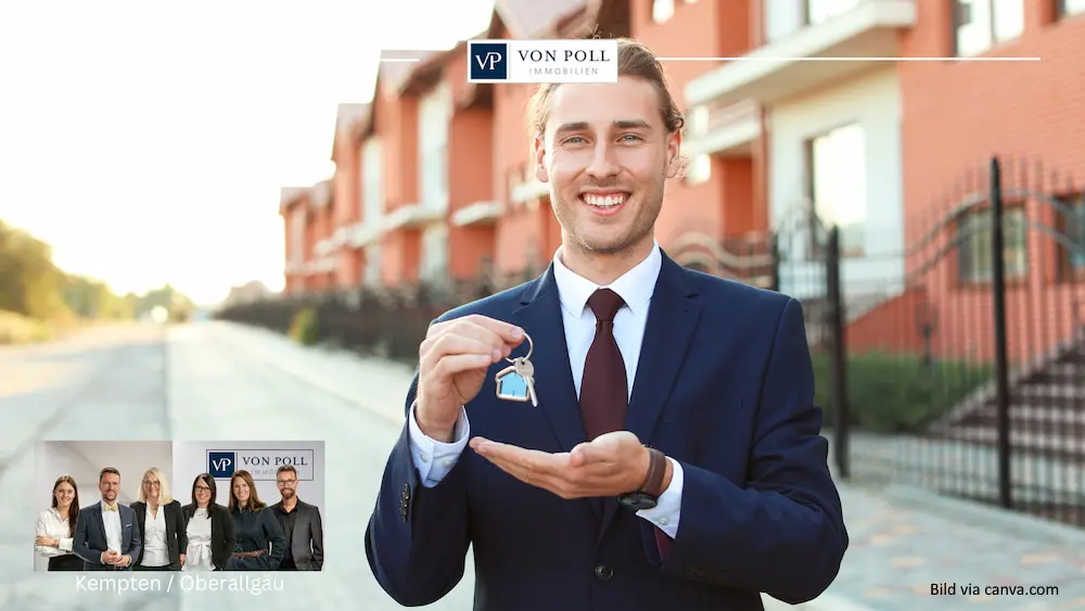 Makler, Hauskauf, Schlüssel