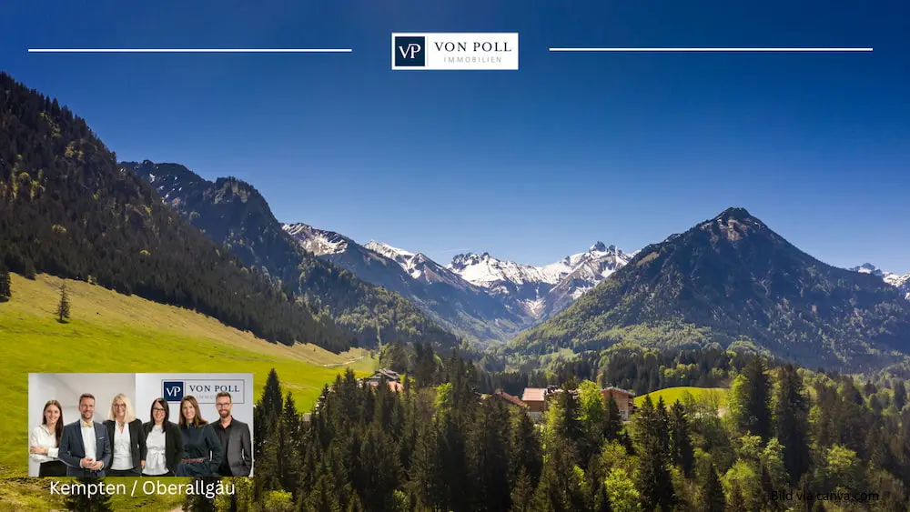 Berge, Allgäu, Wiese, Alpen