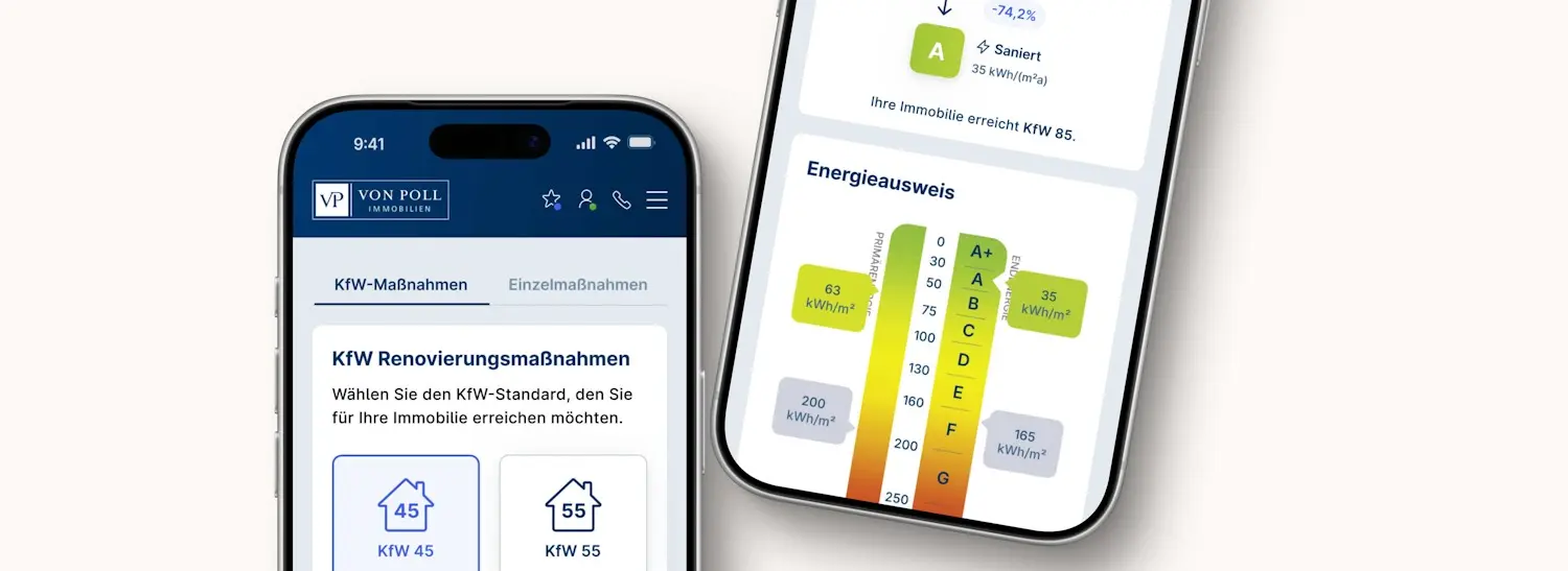 Smartphone Energieangaben Immobilie